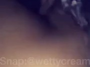 Amateur Ebony Teen Tight Pussy Creaming On Dildo