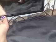 Bbw chicana fucks self